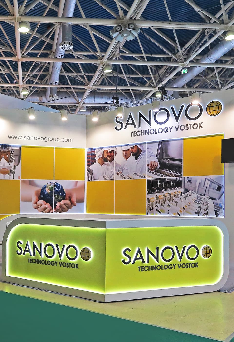 Выставочные стенды в Москве под ключ для компании — sanovo-2